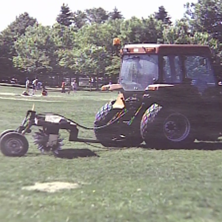 City crews worked near St. Elizabeth Ann Seton School in Ottawa, Tuesday, June 16, 2009.