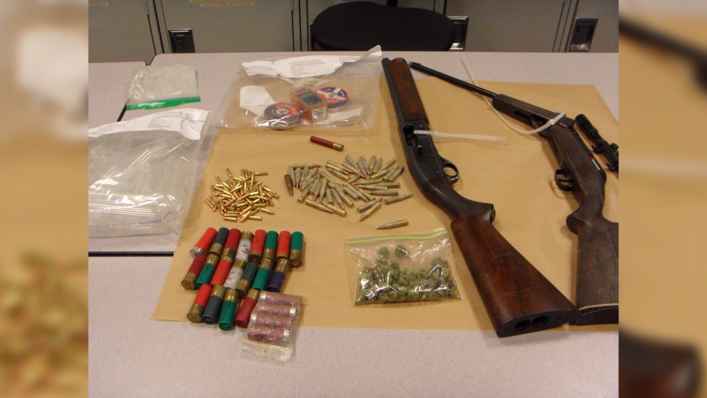 sawed-off shotgun seized in surrey 