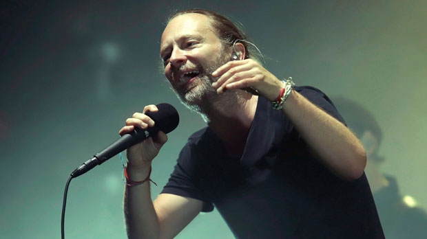 Radiohead performs in 2018