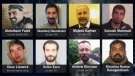 This image shows the eight victims of convicted serial killer Bruce McArthur. 