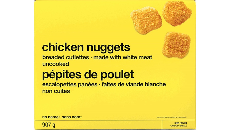 No Name chicken nuggets recall