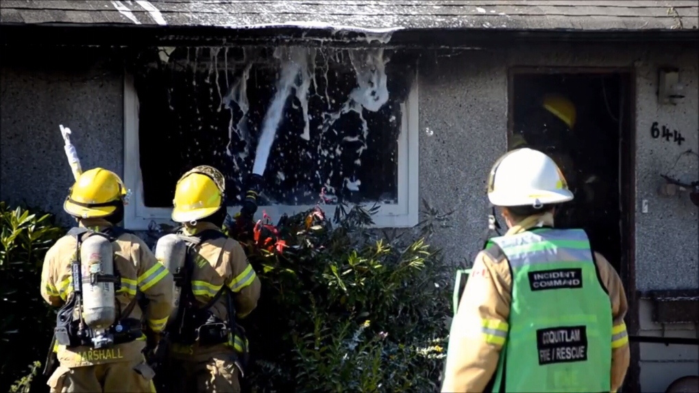 Coquitlam house fire