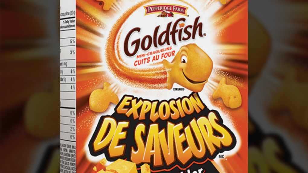 Goldfish crackers recalled over salmonella concern