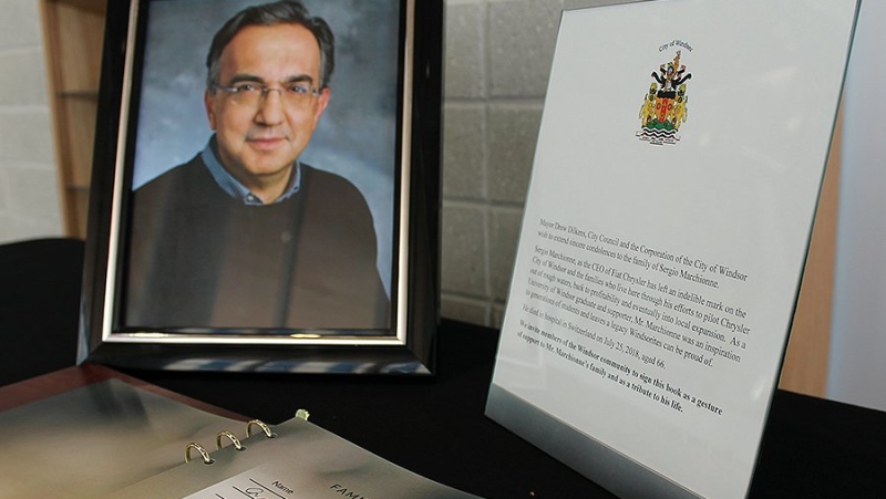Books of condolences are available at 350 City Hall Sq. W. and 400 City Hall Sq. E in Windsor, Ont., on Wednesday, July 26, 2018. (Courtesy CIty of Windsor)