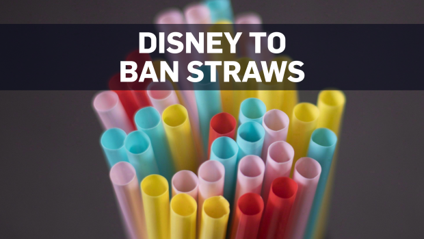 Disney plans to eliminate plastic straws from theme parks by mid-2019