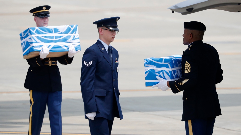 Remains of U.S. soldiers returned