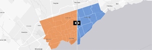 Toronto Wards - Before and After Slider