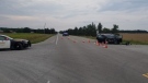 A crash on Nairn Road in Middlesex County, Ont. claimed the life of a seven-year-old girl on July 20, 2018. (OPP / Twitter)