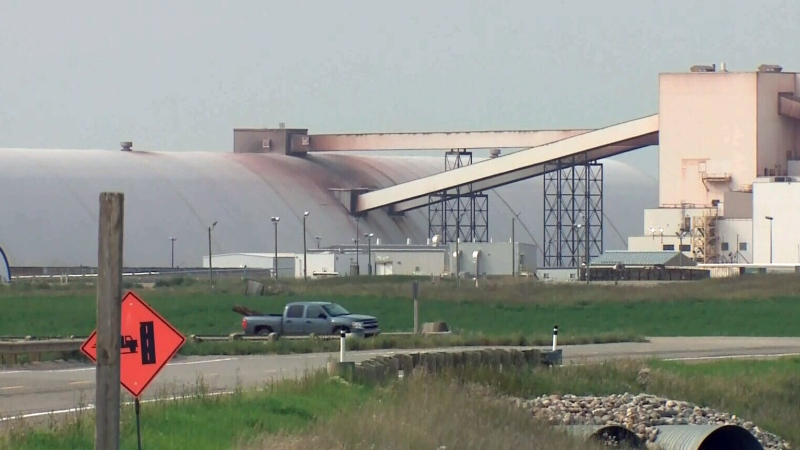 A Nutrien facility is pictured in this file photo.