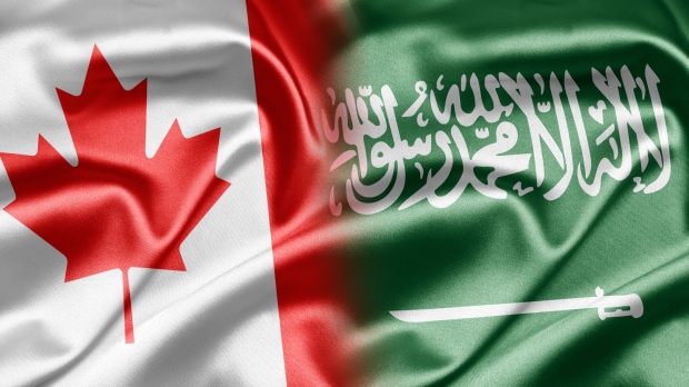 Flags of Canada and Saudi Arabia (Ruskpp / iStock)