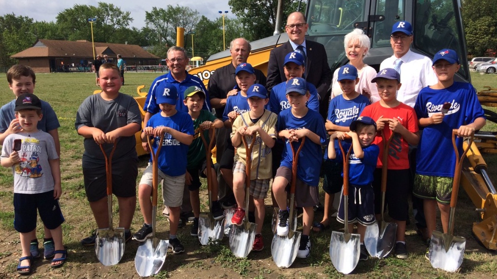 Miracle League Baseball Diamond