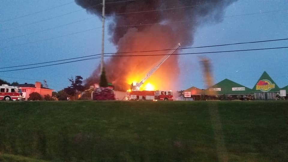 Landtech Inc., fire in Clarence-Rockland