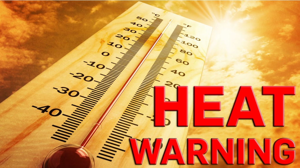A heat warning has been issued for Greater Sudbury