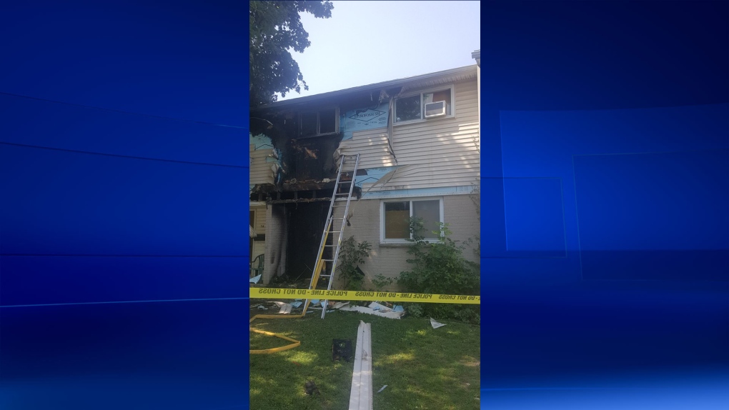 Suspicious fires at 1481 Limberlost on 