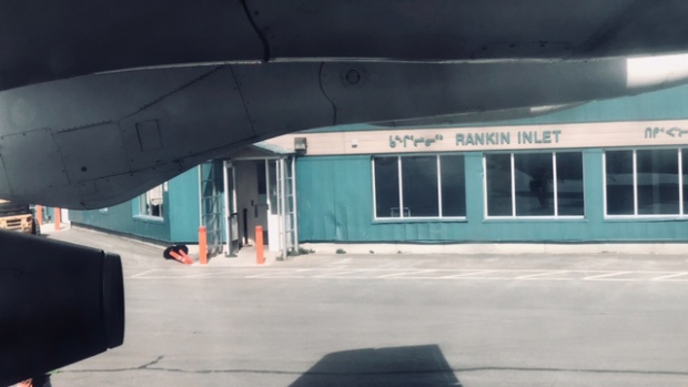 Wrong plane Rankin Inlet