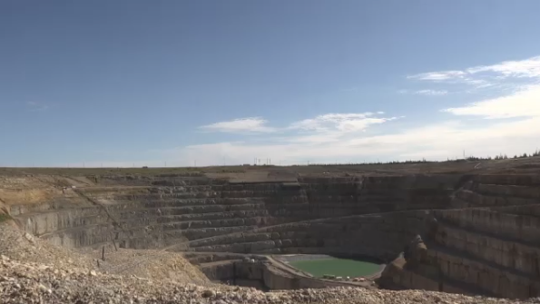 De Beers Canada open pit Victor Diamond Mine