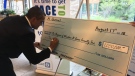 Local philanthropist Al Quesnel donates $1-million to Hospice of Windsor and Essex County. ( Bob Bellacicco / CTV Windsor )
