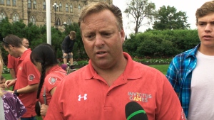 Retired Sgt. Dean Irvine suffered a serious brain injury in Bosnia 14 years ago. This October, he'll represent Canada at the Invictus Games in Australia. 