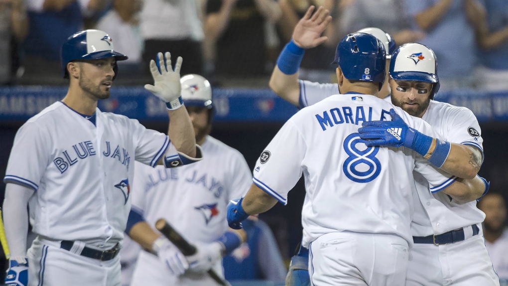Kendrys Morales leads Jays to win over Orioles