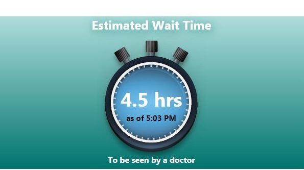 Windsor Regional Hospital has launched an online Emergency Department wait time clock. (Courtesy WRH)