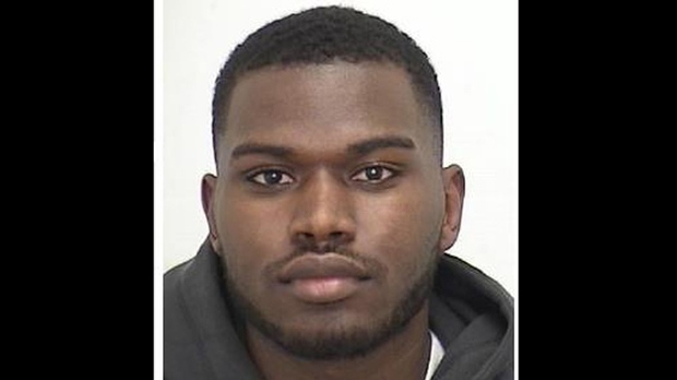 Jermaine George Titus, 32, is shown in a handout image from Toronto police.