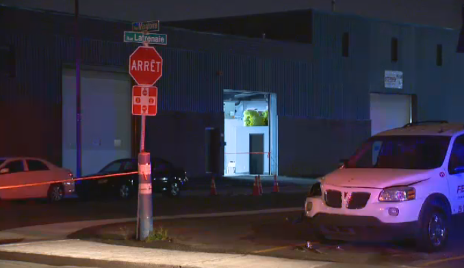 The shooting took place in a warehouse