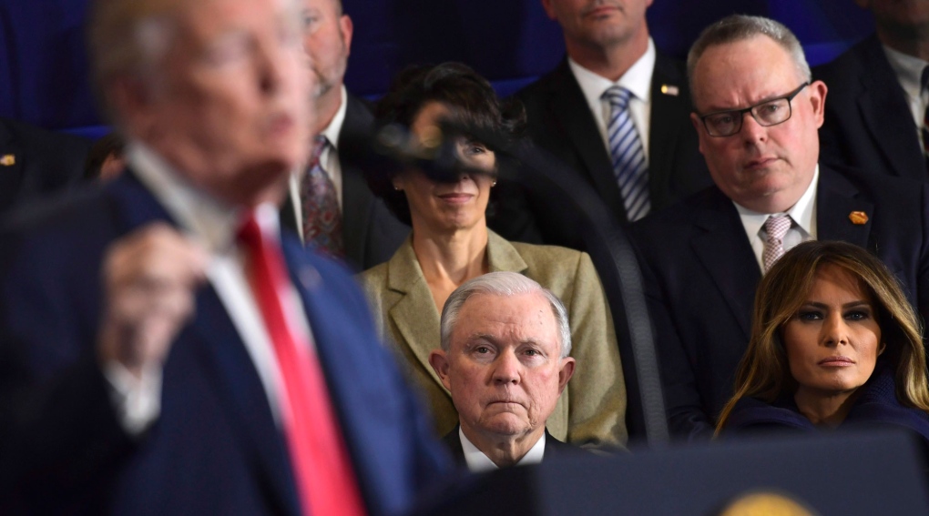 Trump continues to feud with Sessions
