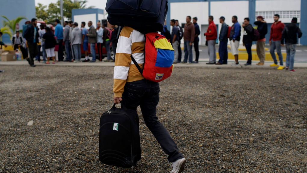 Venezuelan migrant