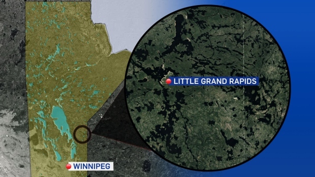 Little Grand Rapids map