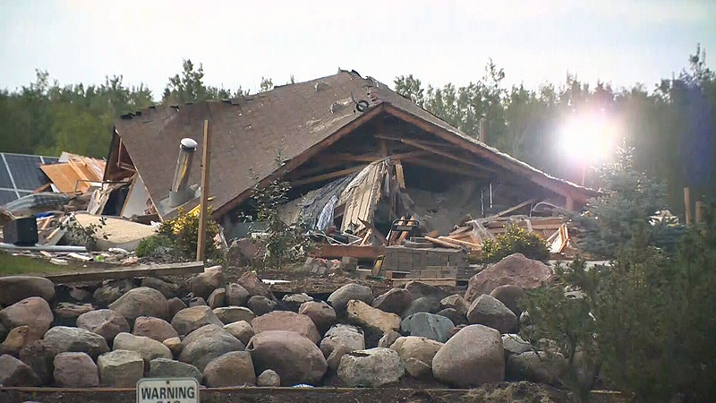House explosion