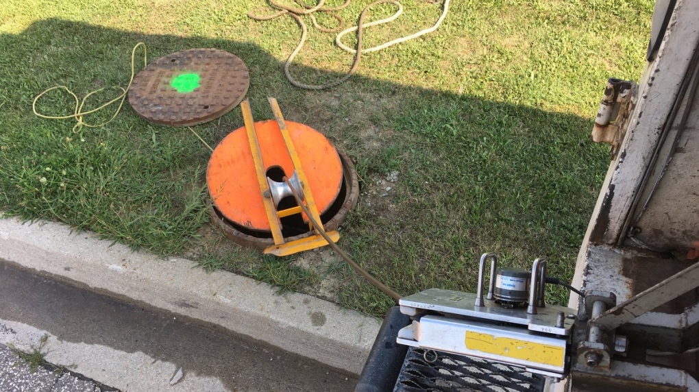 Sewer cleaning 