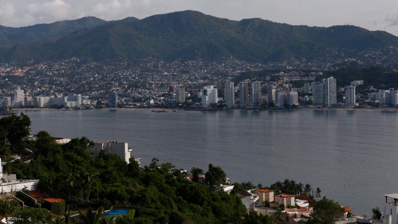 This June 20, 2018 photo, shows a view of Acapulco, Mexico. (AP Photo/Marco Ugarte)