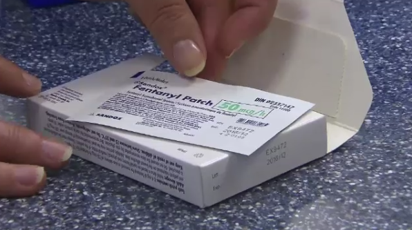 Fentanyl patches are prescribed for pain relief