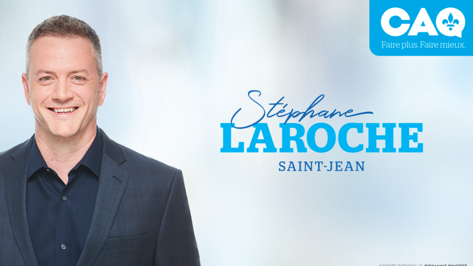 Former CAQ candidate Stéphane Laroche