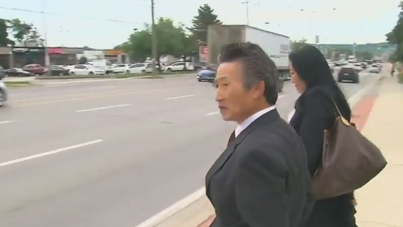 Jun-Chul Chung leaves court with his lawyer following his sentencing on Tuesday September 4, 2018. 