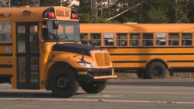 A Nova Scotia bus driver has been suspended after children said he lost his temper, veered off his route and flagged down a police officer to lecture the kids about their behaviour. 