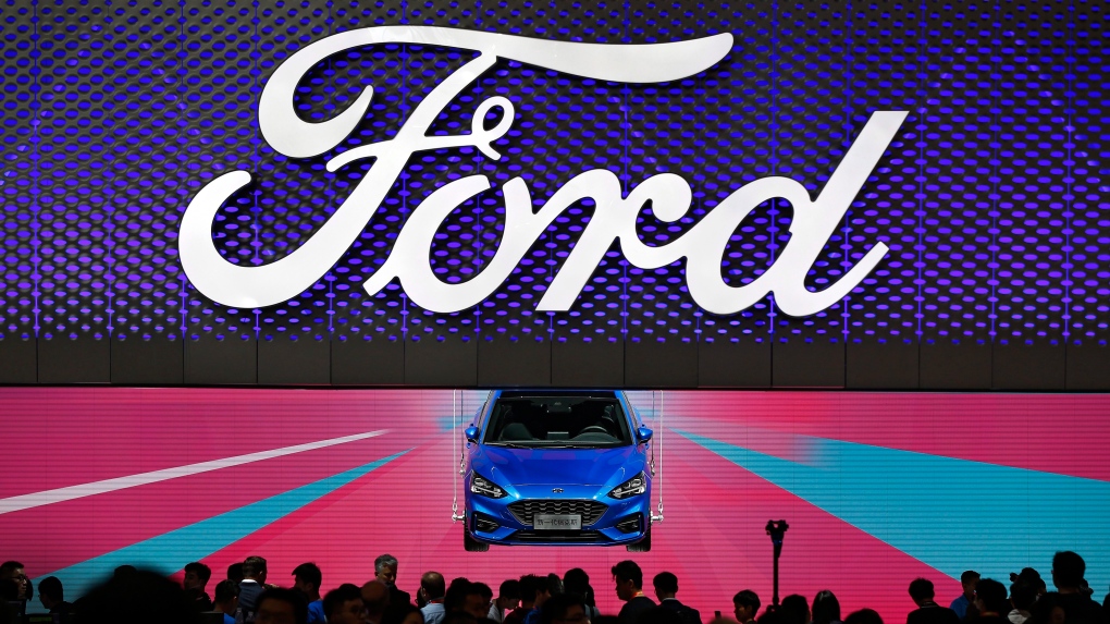 Ford Focus on display in China
