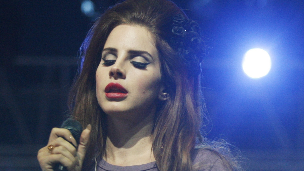 Lana Del Ray performs in 2012