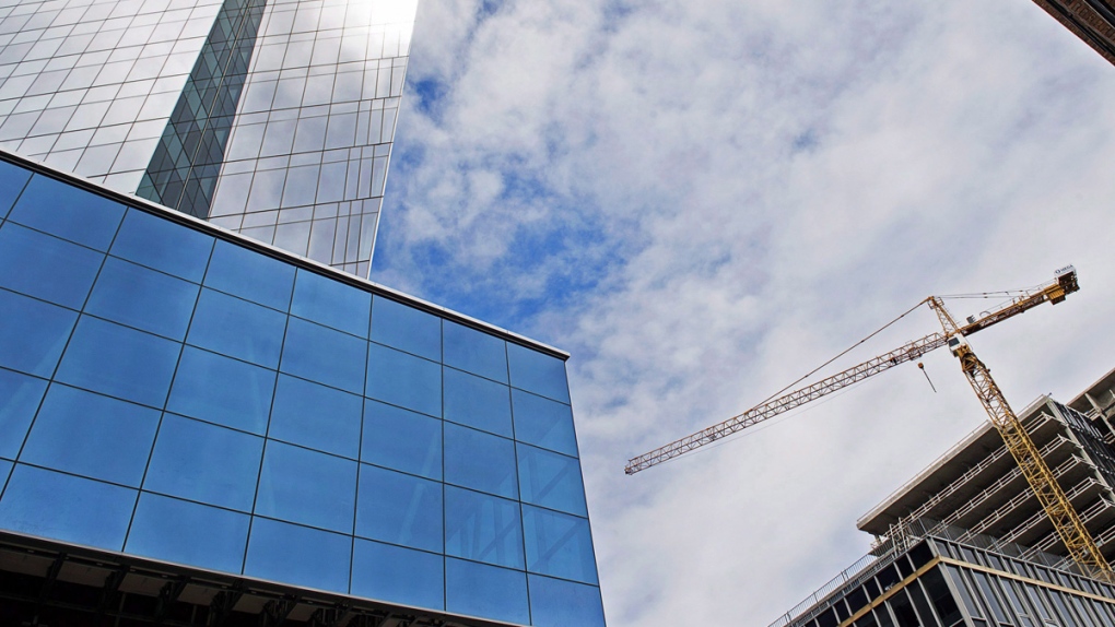 Nova Centre under construction in Halifax May 2017