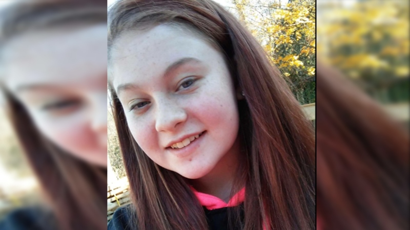 Lily Patricia Graves, 14, seen here in this photo from the Norfolk County OPP.
