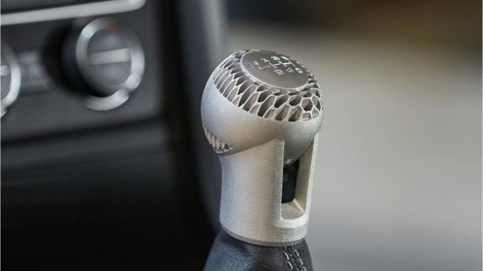 3D-printed gear knob