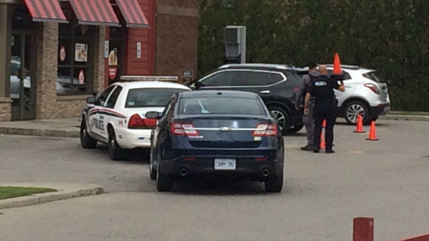 Shooting investigation at a London Ont Tim Hortons