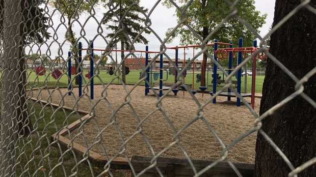The playground at Weston School. (Jeff Keele/CTV N