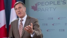 Maxime Bernier speaks about his new political party during a news conference in Ottawa, Friday, Sept. 14, 2018. THE CANADIAN PRESS/Adrian Wyld