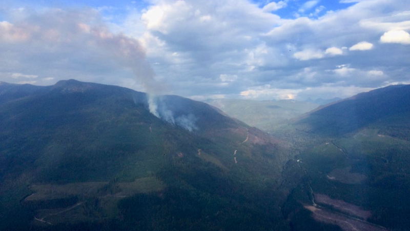 Mable Creek wildfire