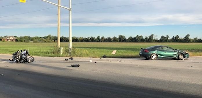 OPP investigate a fatal crash on County Road 42 at Patillo Road at Lakeshore on Saturday, Sept. 22, 2018. (Source: OPP)