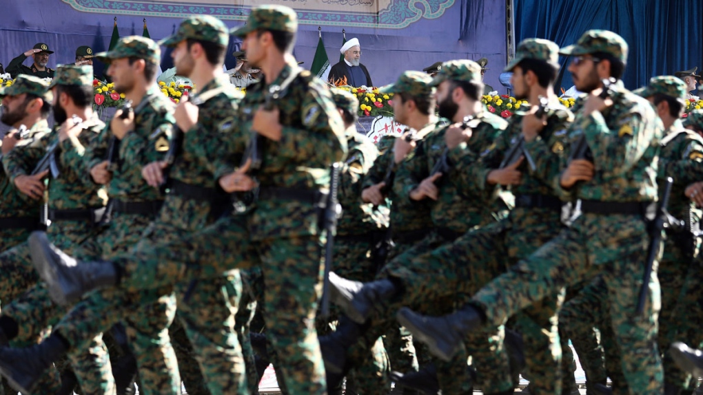 Iran military parade