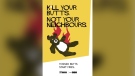 Toronto's fire service has launched a campaign to reduce blazes sparked by smouldering cigarette butts tossed from balconies. (Toronto Fire Department/Twitter)