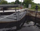 Four bodies were found in a car submerged in water at these locks near Kingston, Ont.