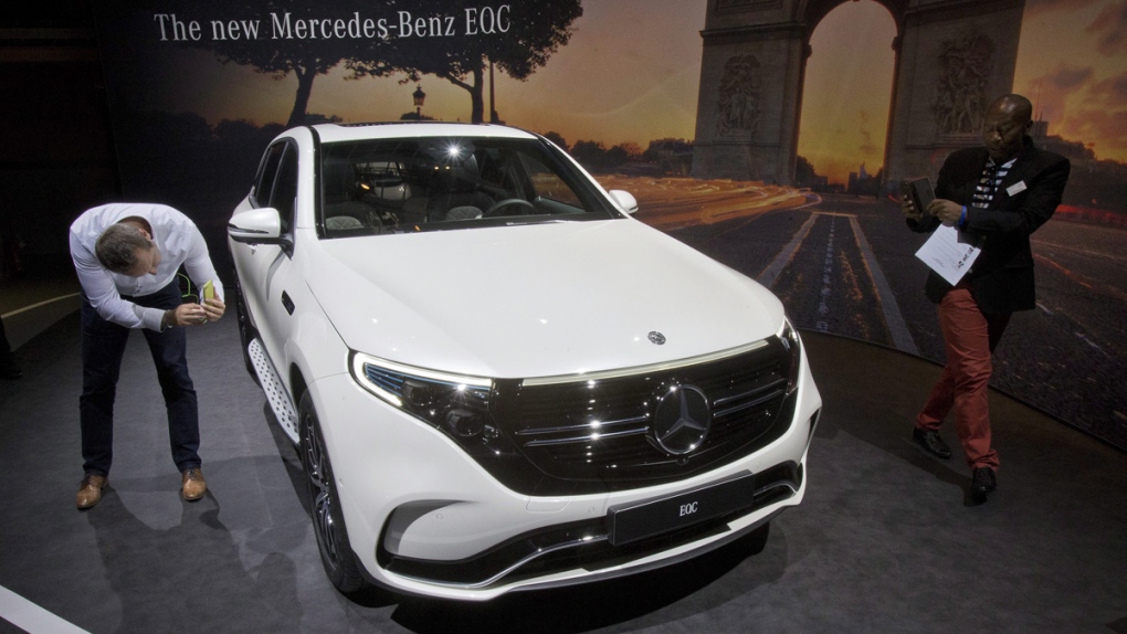 Mercedes-Benz EQC electric luxury SUV